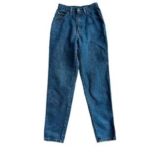 Vintage Levi’s 900 Series Dark Blue Wash High Waist Straight Leg Size 7